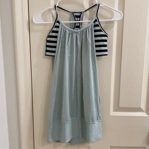 Lululemon No Limits tank with built in bra